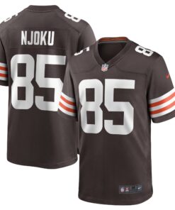 David Njoku Cleveland Browns  Player Game Jersey  Brown