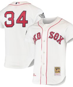 David Ortiz Boston Red Sox Mitchell amp Ness 2004 Cooperstown Collection Home Authentic Jersey  White