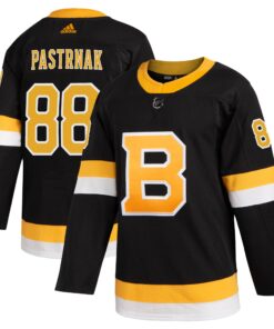 David Pastrnak Boston Bruins Alternate Authentic Player Jersey  Black