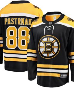 David Pastrnak Boston Bruins Fanatics Home Breakaway Jersey  Black