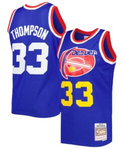 David Thompson Denver Nuggets Mitchell &amp Ness Hardwood Classics 197576 Swingman Jersey - Royal