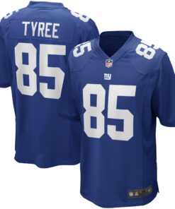 David Tyree New York Giants  Game Retired Player Jersey  Royal