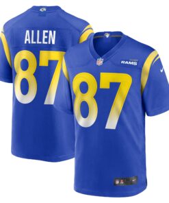 Davis Allen Los Angeles Rams  Home Game Jersey  Royal