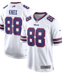 Dawson Knox Buffalo Bills  Away Game Player Jersey  White