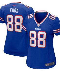 Dawson Knox Buffalo Bills  Women_s Game Jersey  Royal