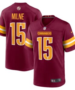 Dax Milne Washington Commanders   Game Jersey   Burgundy