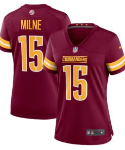 Dax Milne Washington Commanders  Women_s  Game Jersey   Burgundy