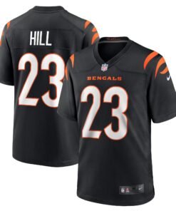 Daxton Hill Cincinnati Bengals  Player Game Jersey  Black