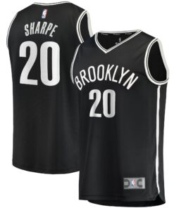 Day'Ron Sharpe Brooklyn Nets Fanatics Fast Break Replica Jersey - Icon Edition - Black