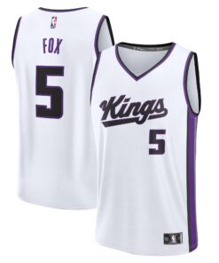 De'Aaron Fox Sacramento Kings Fanatics Fast Break Replica Player Jersey - Association Edition - White