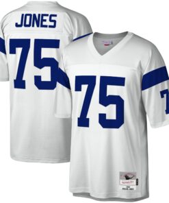 Deacon Jones Los Angeles Rams Mitchell amp Ness Legacy Replica Jersey  White