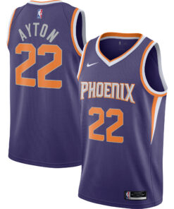 Deandre Ayton Phoenix Suns 202021 Swingman Player Jersey - Icon Edition - Purple