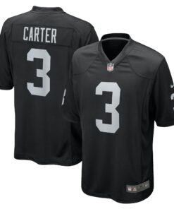 DeAndre Carter Las Vegas Raiders  Game Player Jersey  Black
