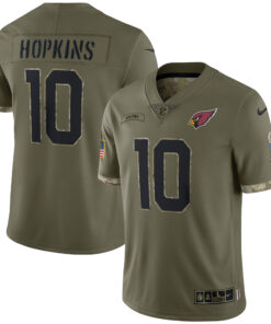 DeAndre Hopkins Arizona Cardinals  2022 Salute To Service Limited Jersey  Olive