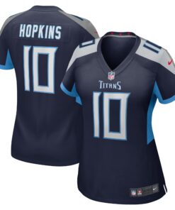 DeAndre Hopkins Tennessee Titans  Women_s Game Jersey  Navy 1