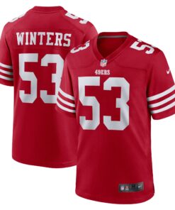 Dee Winters San Francisco 49ers  Team Game Jersey  Scarlet