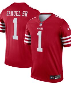 Deebo Samuel Sr San Francisco 49ers  Legend Jersey  Scarlet