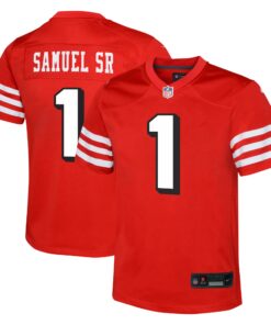 Deebo Samuel Sr San Francisco 49ers  Youth Alternate Player Game Jersey  Scarlet