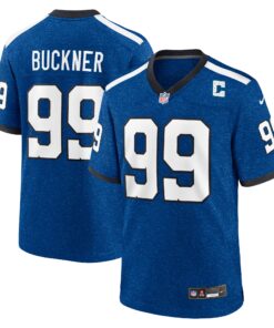 DeForest Buckner Indianapolis Colts  Indiana Nights Alternate Game Jersey  Royal