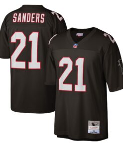 Deion Sanders Atlanta Falcons Mitchell amp Ness Legacy Replica Jersey  Black