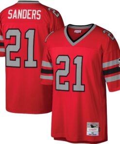 Deion Sanders Atlanta Falcons Mitchell amp Ness Legacy Replica Jersey  Red