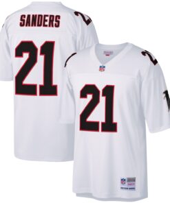 Deion Sanders Atlanta Falcons Mitchell amp Ness Legacy Replica Jersey  White
