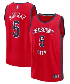 Dejounte Murray New Orleans Pelicans Fanatics Youth Fast Break Replica Player Jersey - Statement Edition - Red