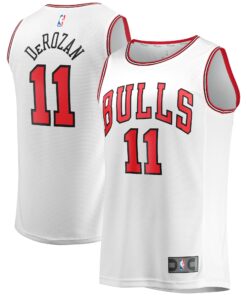 DeMar DeRozan Chicago Bulls Fanatics Fast Break Replica Jersey - Association Edition - White