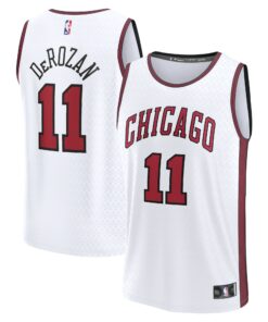 DeMar DeRozan Chicago Bulls Fanatics Fastbreak Jersey - City Edition - White