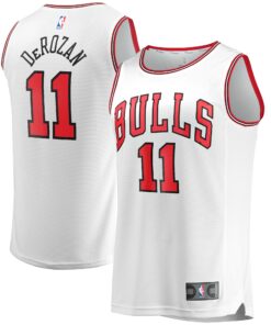 DeMar DeRozan Chicago Bulls Fanatics Youth Fast Break Replica Jersey White - Association Edition