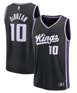 DeMar DeRozan Sacramento Kings Fanatics Youth Fast Break Replica Player Jersey - Icon Edition - Black