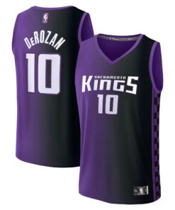 DeMar DeRozan Sacramento Kings Fanatics Youth Fast Break Replica Player Jersey - Statement Edition - Purple