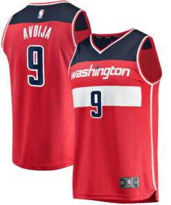 Deni Avdija Washington Wizards Fanatics Fast Break Replica Jersey - Icon Edition - Red