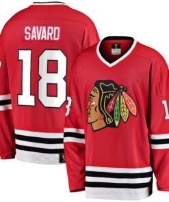 Denis Savard Chicago Blackhawks Fanatics Premier Breakaway Retired Player Jersey  Red