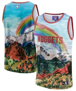 Denver Nuggets NBA &amp KidSuper Studios by Fanatics Unisex Hometown Jersey - Blue