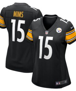Denzel Mims Pittsburgh Steelers  Women_s Game Jersey  Black