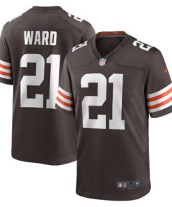 Denzel Ward Cleveland Browns  Game Jersey  Brown