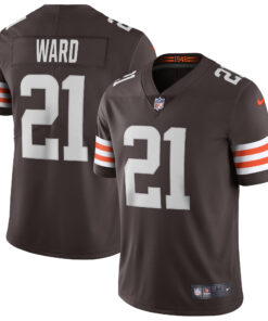 Denzel Ward Cleveland Browns  Vapor Limited Jersey  Brown