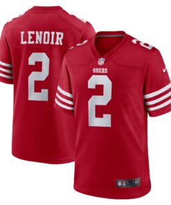 Deommodore Lenoir San Francisco 49ers   Game Jersey   Scarlet