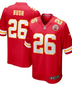 Deon Bush Kansas City Chiefs  Game Player Jersey  Red