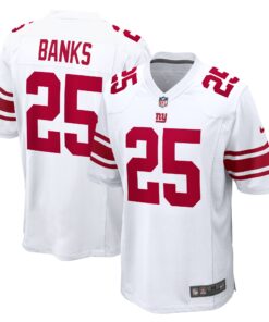 Deonte Banks New York Giants   Game Jersey   White 1