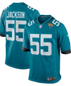 Dequan Jackson Jacksonville Jaguars   Game Jersey   Teal