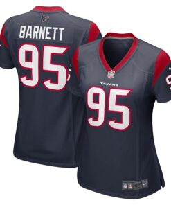 Derek Barnett Houston Texans  Women_s  Game Jersey   Navy