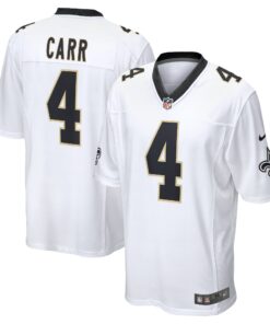Derek Carr New Orleans Saints  Game Player Jersey  White