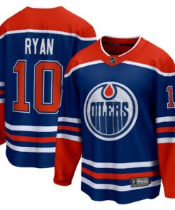 Derek Ryan Edmonton Oilers Fanatics Home Breakaway Jersey  Royal