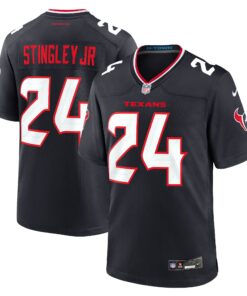 Derek Stingley Jr. Houston Texans  Game Jersey  Navy