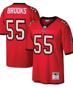 Derrick Brooks Tampa Bay Buccaneers Mitchell amp Ness Legacy Replica Jersey  Red
