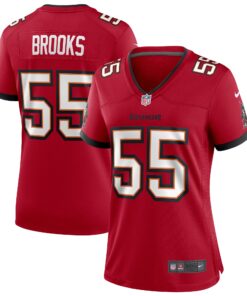 Derrick Brooks Tampa Bay Buccaneers  Women_s Game Retired Player Jersey  Red