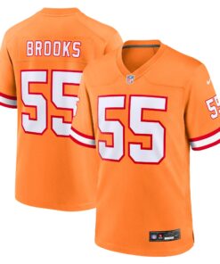 Derrick Brooks Tampa Bay Buccaneers  Youth Retired Player Game Jersey  Orange
