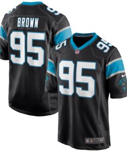 Derrick Brown Carolina Panthers  Player Game Jersey  Black